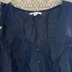 O’Neill black blouse